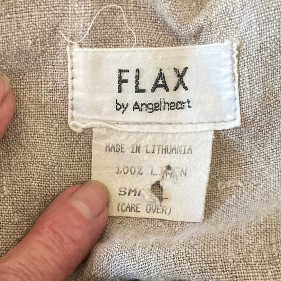 Flax Linen Dress / S - Picture 2 of 4